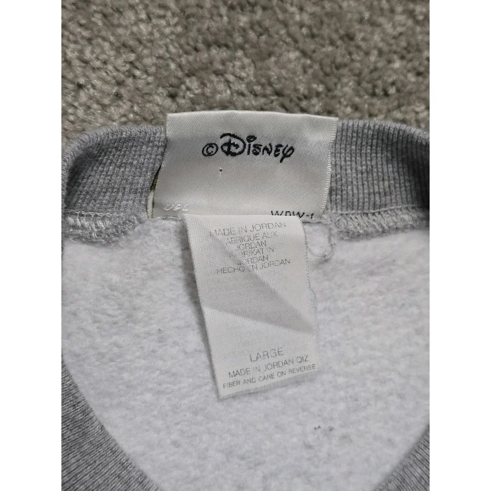 Vintage‎ Walt Disney World Mickey Mouse Crew Neck Sweatshirt Mens Large 90s
